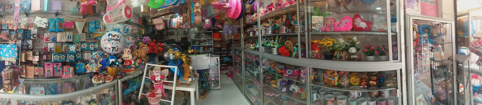 Interior de la tienda